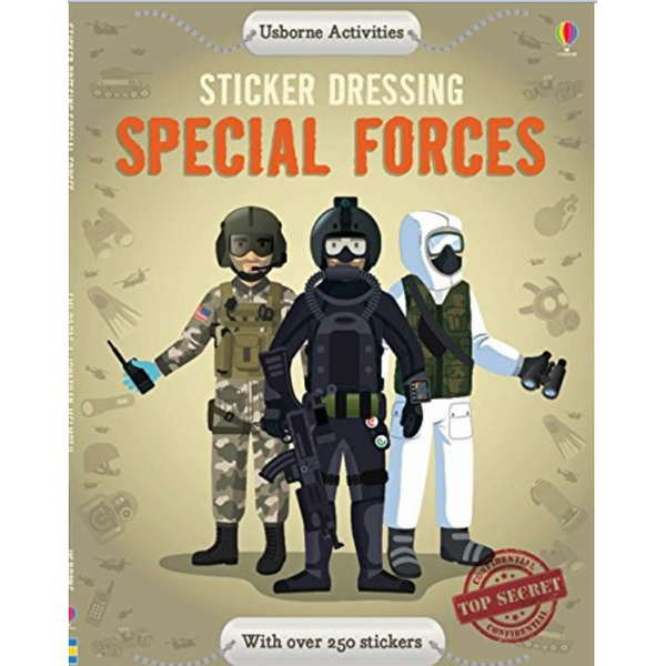 Sách tiếng Anh - Usborne Sticker Special Forces