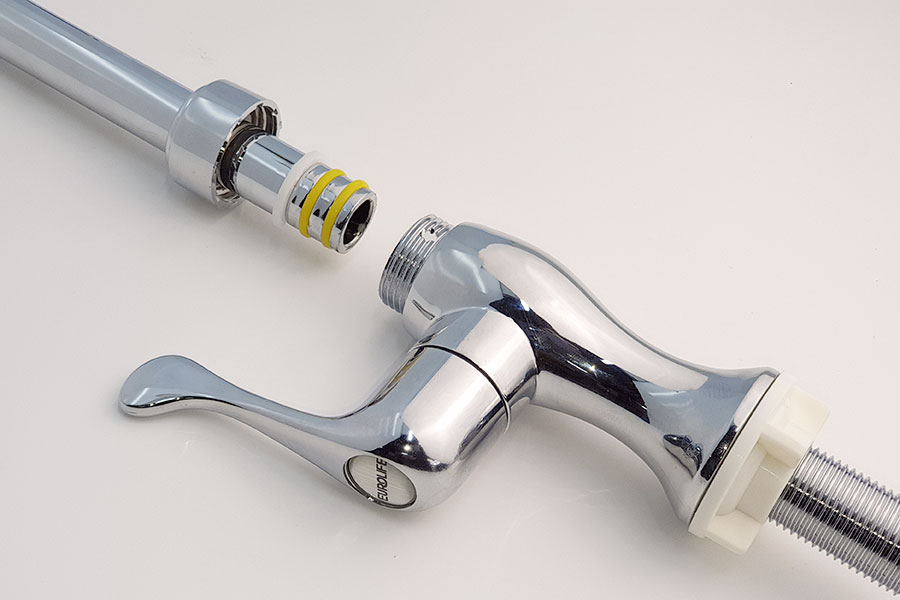 Vòi rửa chén lạnh nhựa ABS mạ Chrome Eurolife EL-VCN01