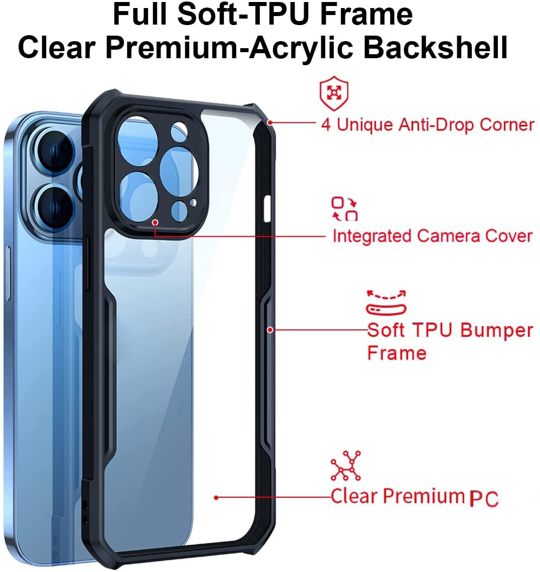 Ốp lưng chống sốc cho iPhone 14 / 14 Plus / 14 Pro / 14 Pro Max hiệu Xundd Fitted Armor Case trang bị túi khí bảo vệ góc, gờ bảo vệ camera - Hàng nhập khẩu