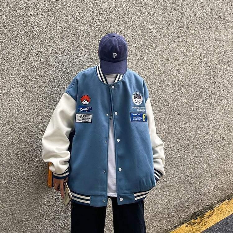 () Áo Khoác Bomber Nam Nữ - Áo Khoác Unisex Gấu Vải Nỉ Bông dày Siêu Hot - AZ.STORE