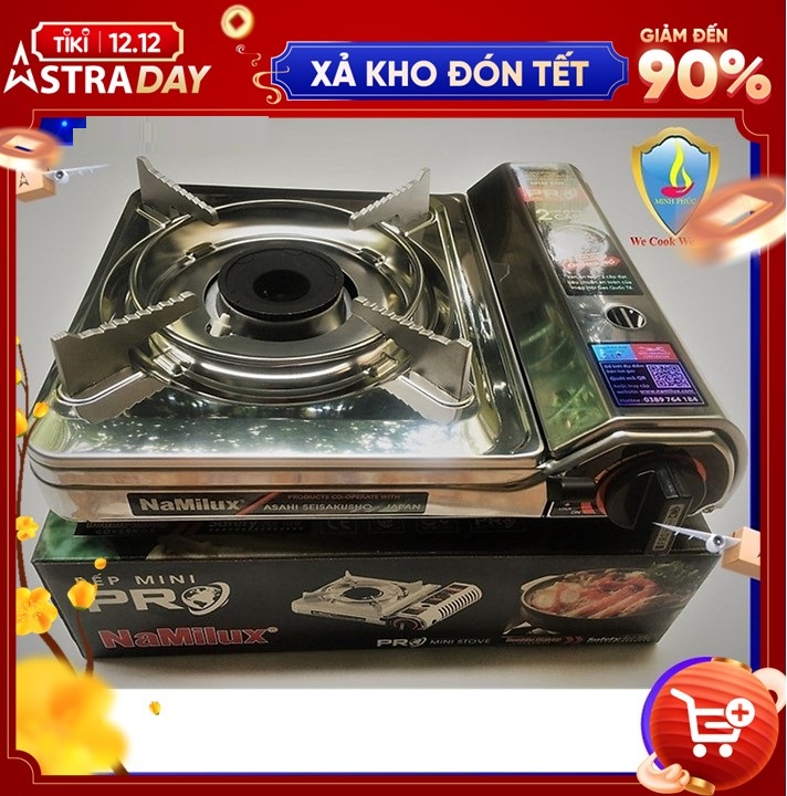 Bếp du lịch mini PRO Namilux PL2021AS - HÀNG CHÍNH HÃNG NAMILUX