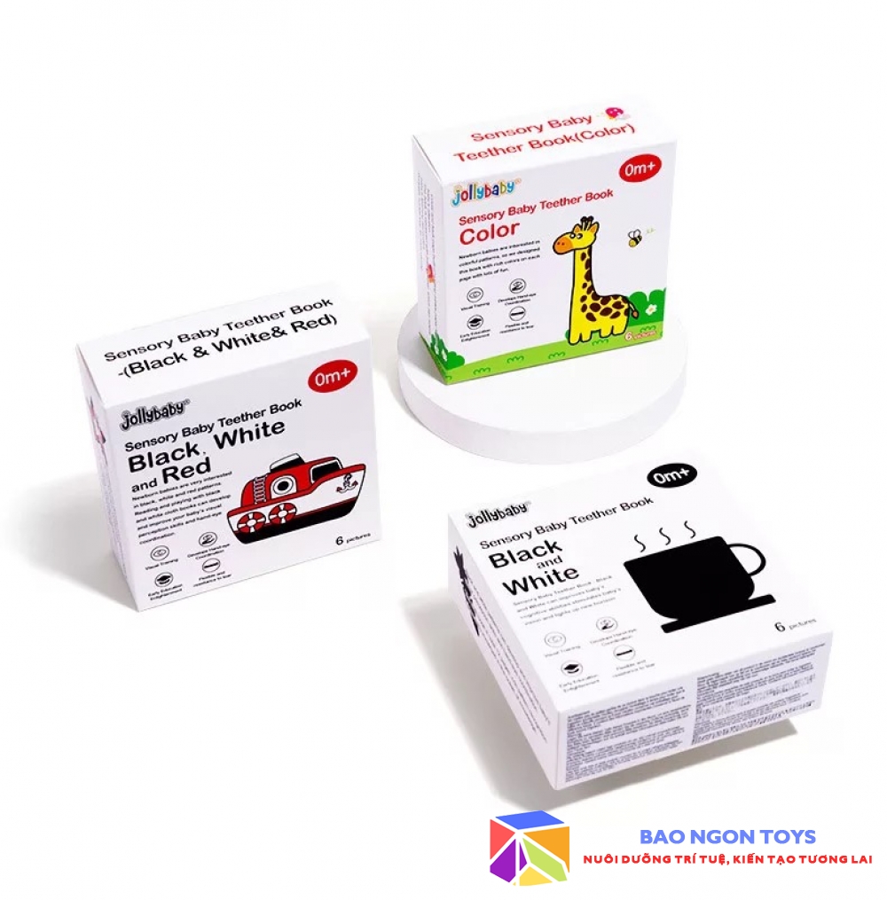 BỘ THẺ HỌC KÍCH THÍCH THỊ GIÁC TRẺ SƠ SINH 3 GIAI ĐOẠN