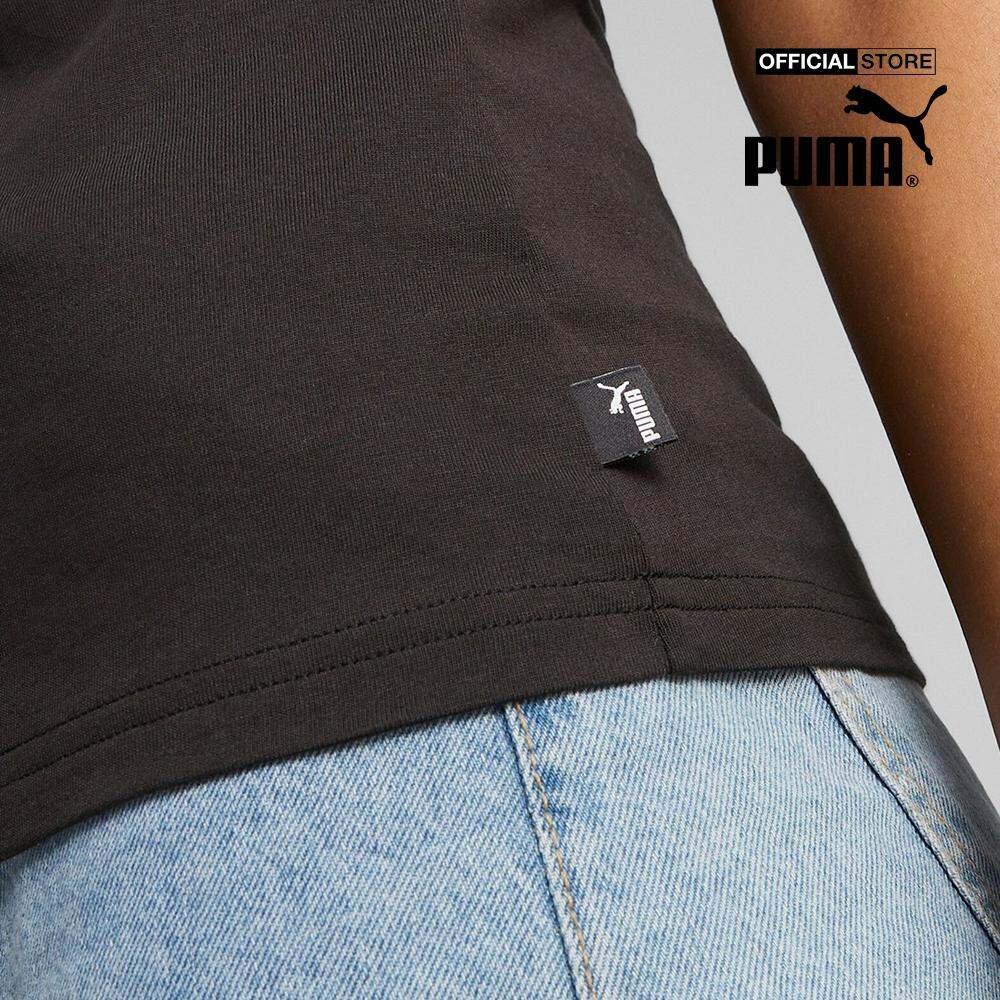 PUMA - Áo thun nữ cổ tròn tay ngắn ESS Graphic 677150-0