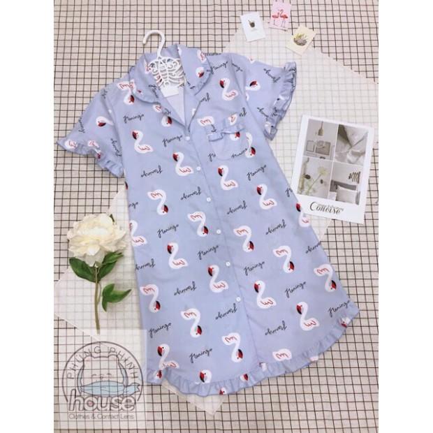 Váy ngủ pijama loại 1 siêu cute
