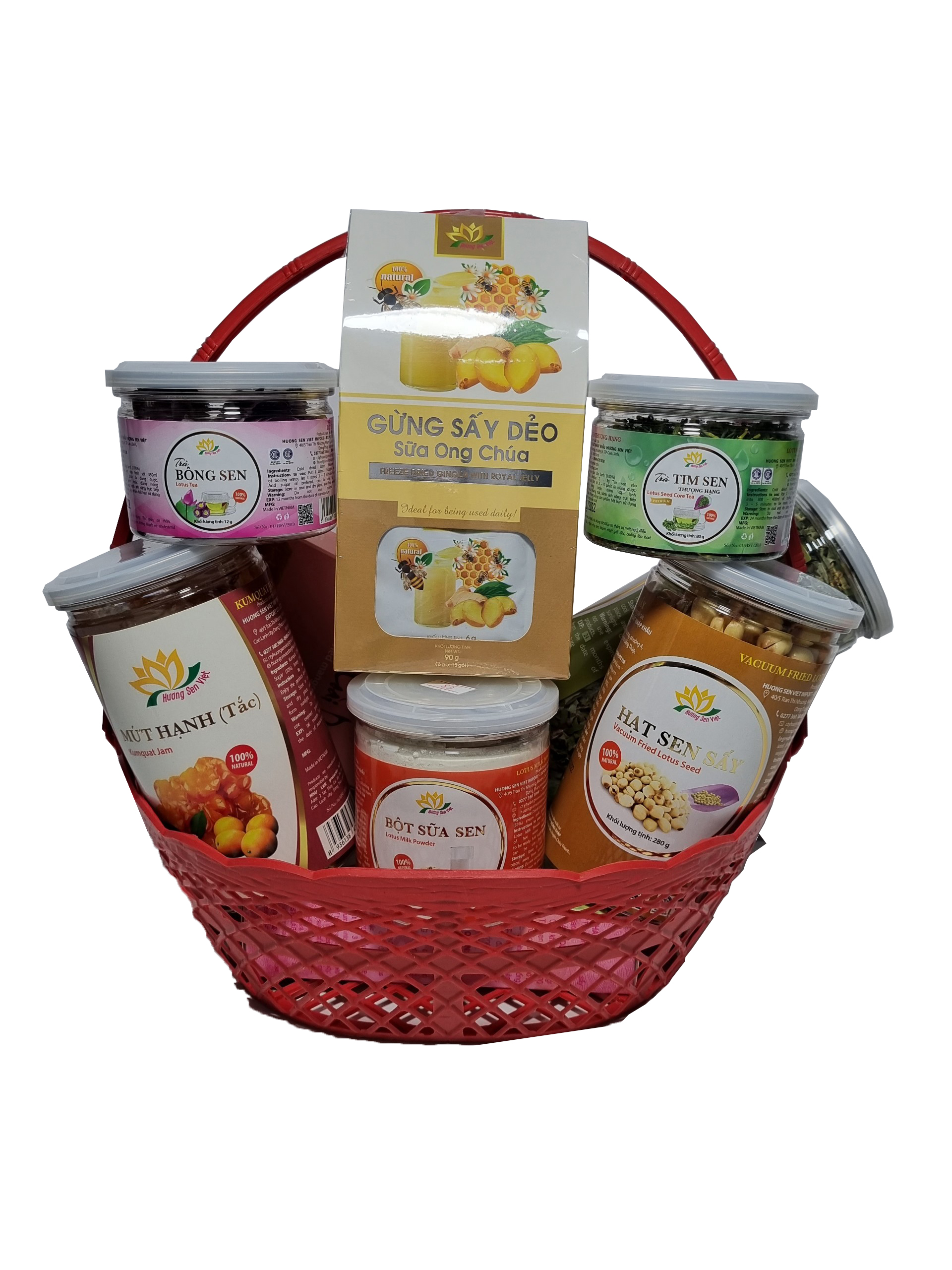 GIỎ QUÀ TẾT - HƯƠNG SEN VIỆT
