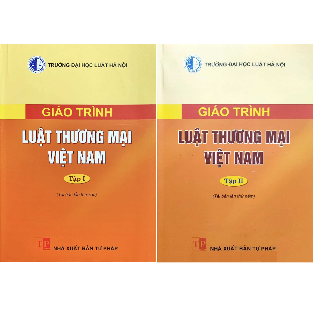 Giáo trình Luật thương mại Việt Nam (Tập 1, tập 2)