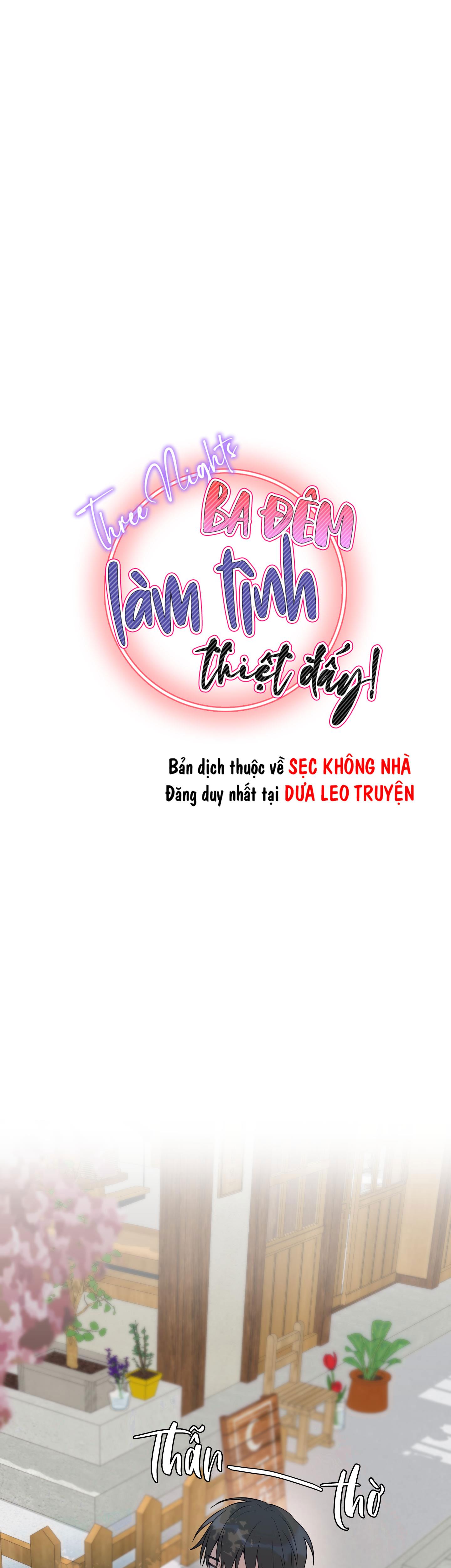 ba đêm làm tình thiệt đấy chapter 2 1