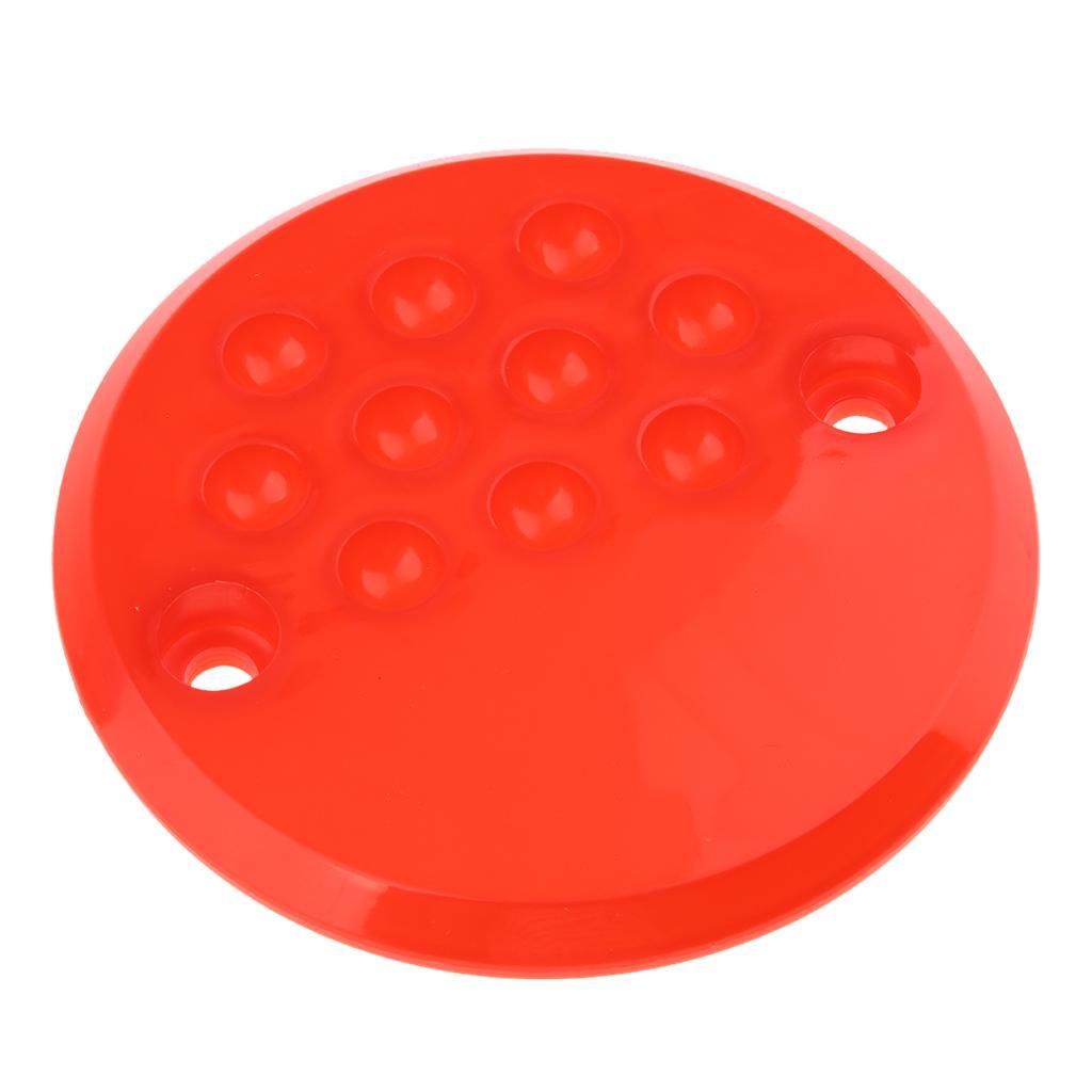 2-4pack Motorcycle Engine Crank Case Cover Guard for Kawasaki Z750 Z1000 Red