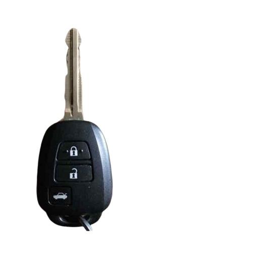 Bao Da Chìa Khóa xe TOYOTA Vios E&G 2014-2018, Vios E2019-2020.Da Bò Nhập Khẩu, Khắc Tên + Số ĐT Chủ Xe