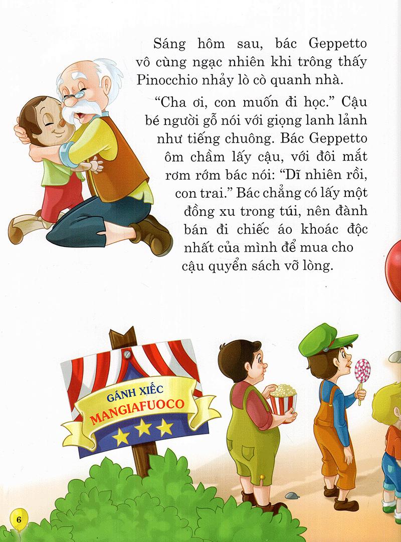 Ngày Xửa Ngày Xưa - Pinocchio - Bìa Cứng (Tái Bản 2023)