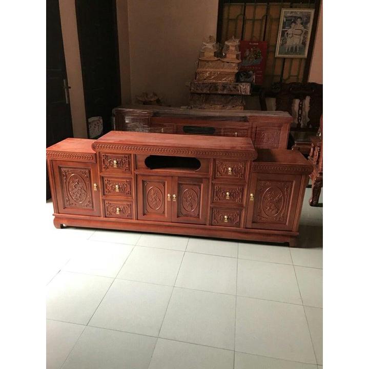 kệ ti vi gỗ xoan đào