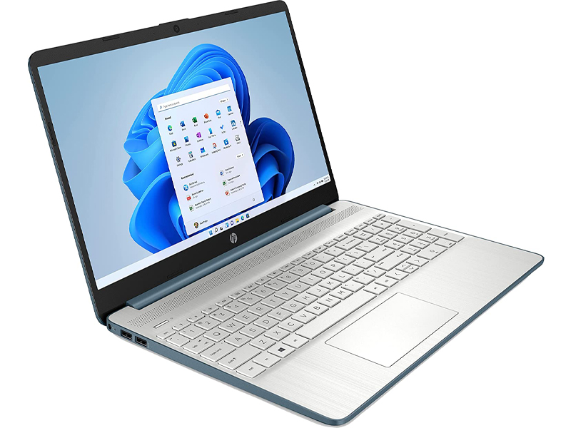 Laptop HP 15s-fq5146TU 7C0R9PA (Core i7-1255U | 8GB | 512GB | Iris Xe Graphics | 15.6inch FHD | Windows 11 | Spruce Blue) - Hàng Chính Hãng