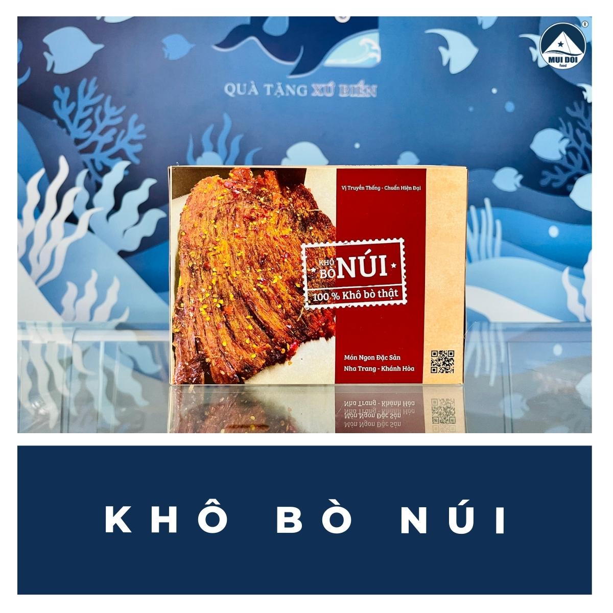 Khô bò NÚI - Đặc Sản Khánh Hòa - 110g