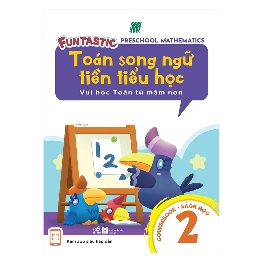 Toán Song Ngữ Tiền Tiểu Học - Sách Học 2