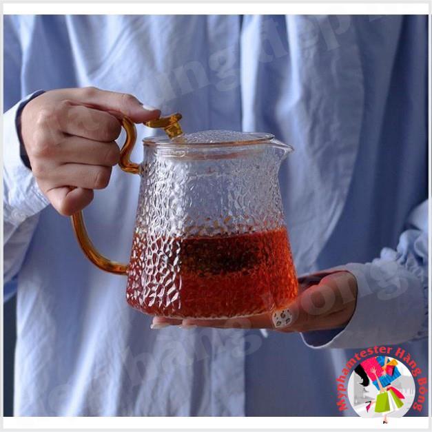 Ấm rót lọc thuỷ tinh 600ml