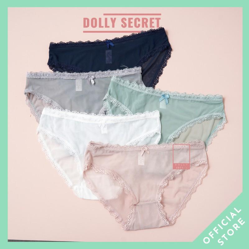 Quần lót ren gợi cảm sexy siêu mỏng xuyên thấu thoáng mát cao cấp ZENIA DOLLY SECRET QL025