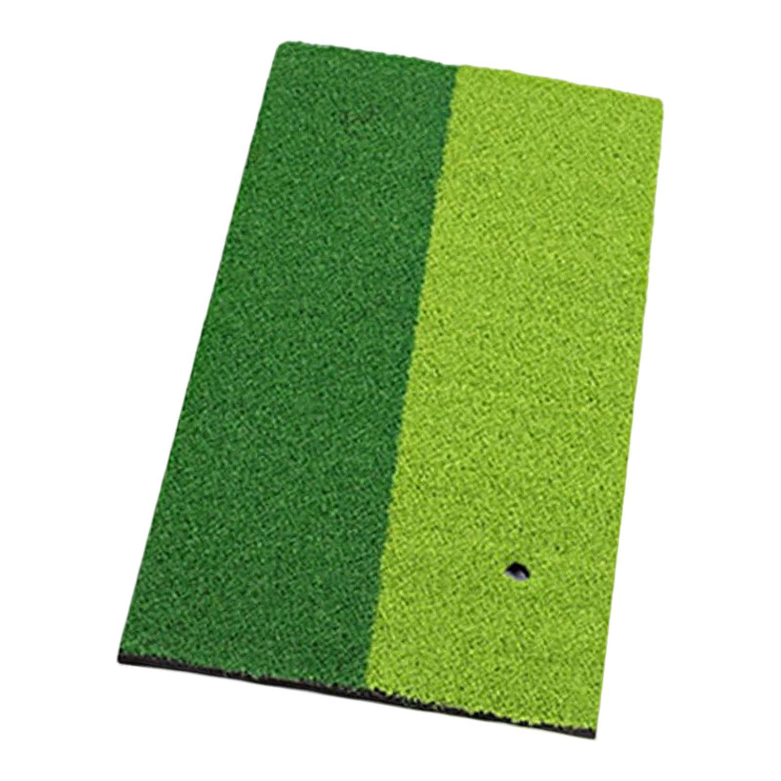 Golf Hitting Mat Grass Mat Swing Trainer for Outdoor Indoor Equipment Gifts