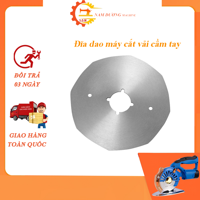 Dao máy cắt vải đĩa dao tròn