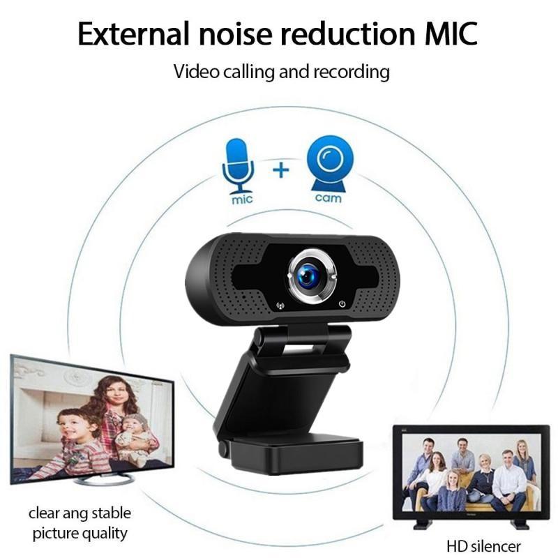 Webcam Mini Full HD 1080P 720P Tích Hợp Micro Tiện Dụng Cho Máy Tính, học zoom, học online trực tuyến, quay chữ rõ nét