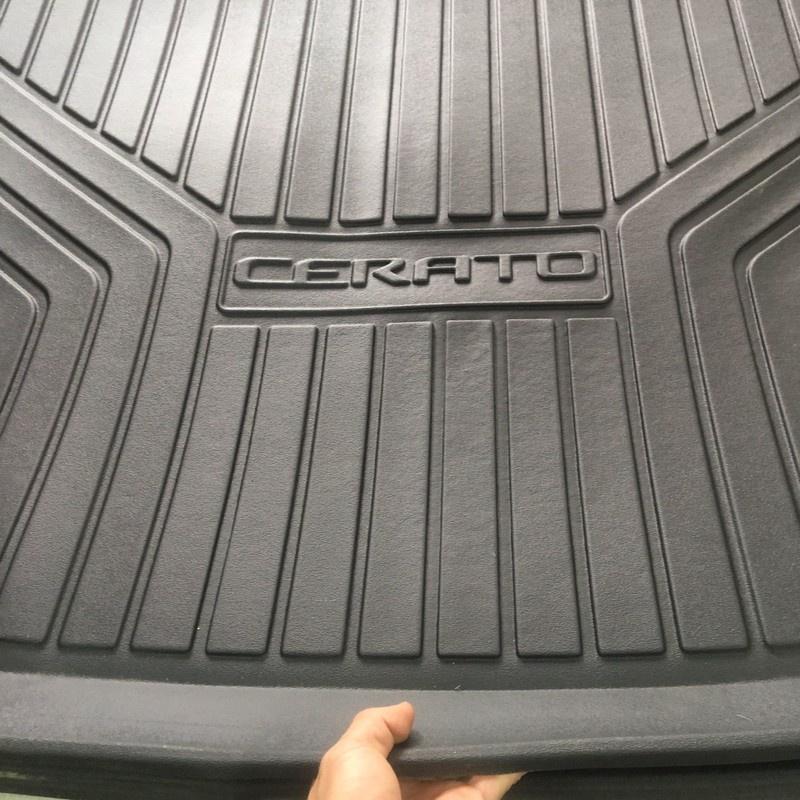 Lót cốp cho xe KIA CERATO 2019-2021 nhựa dẻo cao cấp, không mùi