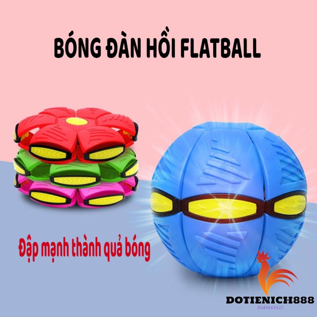 Bóng đàn hồi biến dạng đĩa bay Flatball đồ chơi cho bé năng động - Quả bóng ma thuật UFO cho trẻ