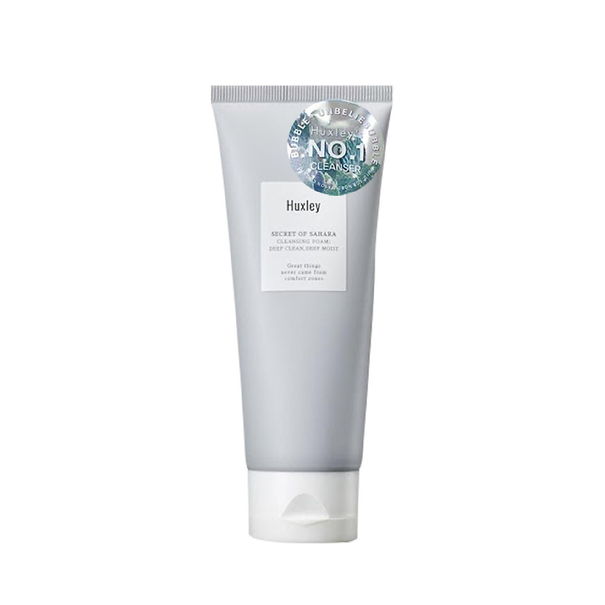 Sữa rửa mặt làm sạch chuyên sâu dạng bọt Huxley Cleansing Foam Deep Clean, Deep Moist 150g