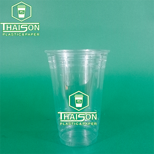 Ly Nhựa PET Nắp Cầu 700ml Được In Thương Hiệu Theo Yêu Cầu Cho Quán Trà Sữa, Cà Phê, Sinh Tố