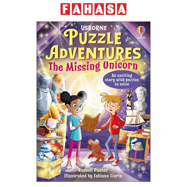 Sách ngoại văn: Puzzle Adventures - The Missing Unicorn