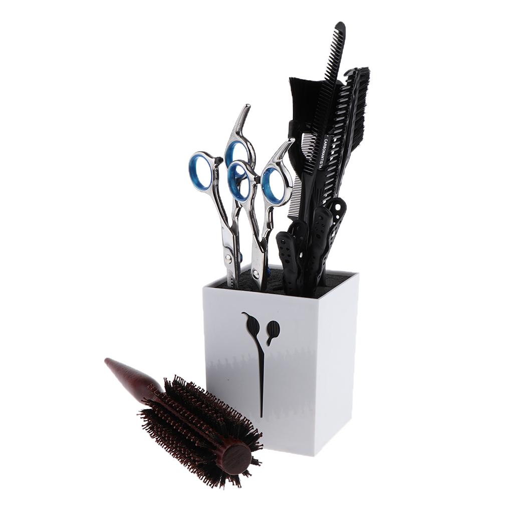 Hair Cutting Scissors and Thinning Shears Set, Professional Barber Haircut Rat Tail Comb Kit Hairdressing Set -10pcs