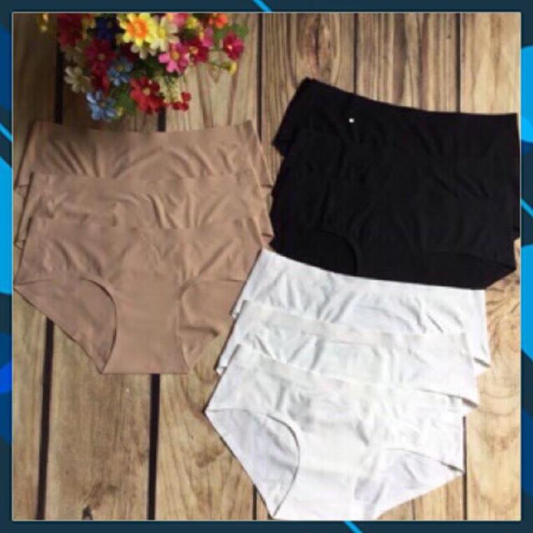 Set 5 Quần lót nữ đúc su không đường may thông hơi mềm mịn thoải mái