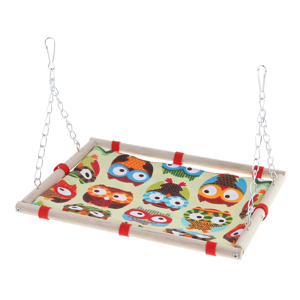 Little Pet Gerbil House Hammock Small Animal Bed Cage Nest Swing Mat