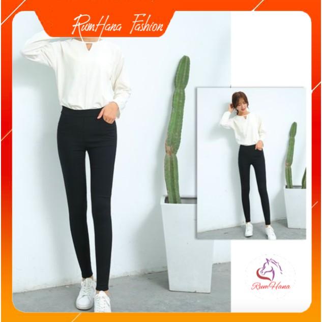QUẦN LEGGING 4 TÚI VỚI CHẤT LIỆU UMI HÀN CAO CẤP RUMHANA