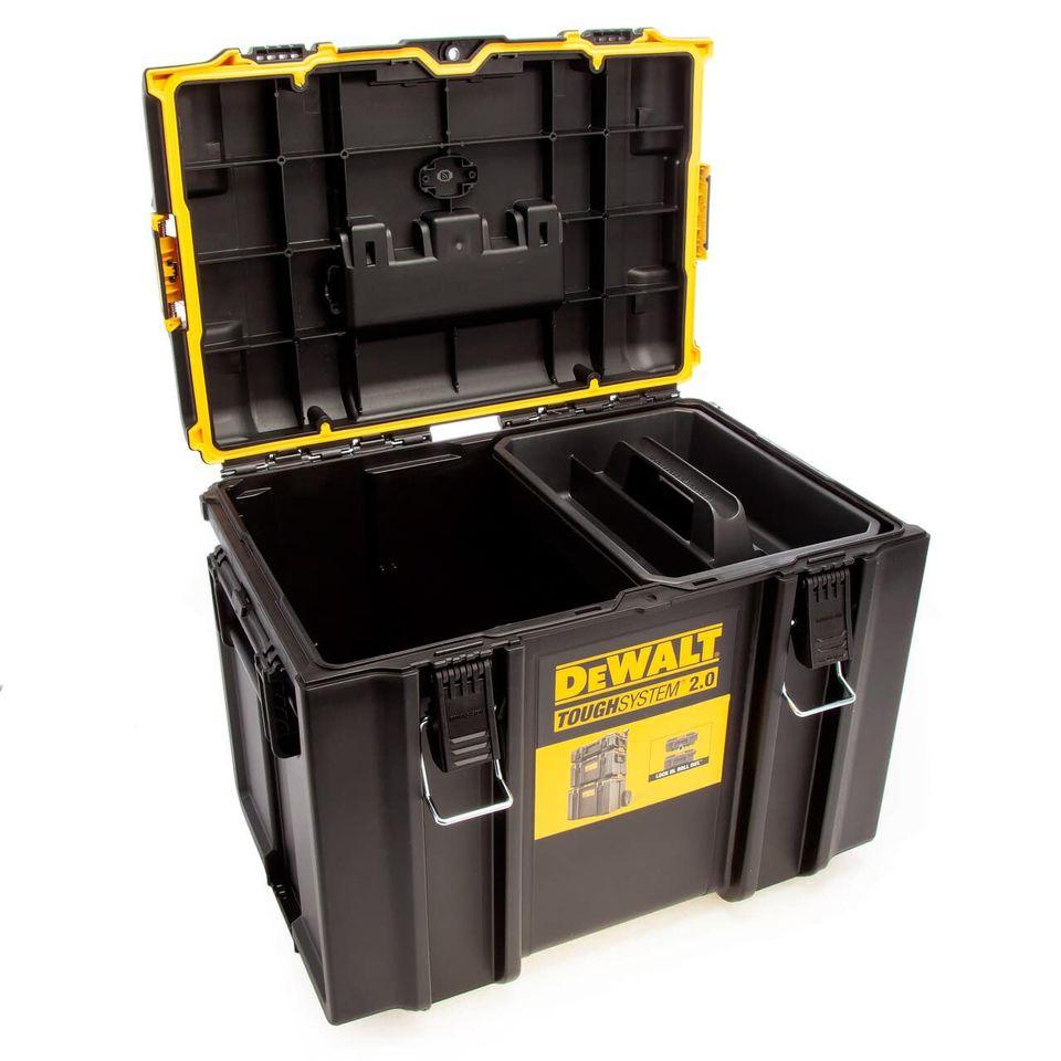 THÙNG ĐỰNG DỤNG CỤ (NHỰA) (554X371X408 MM) 50KG DEWALT DWST83342-1 - HÀNG CHÍNH HÃNG