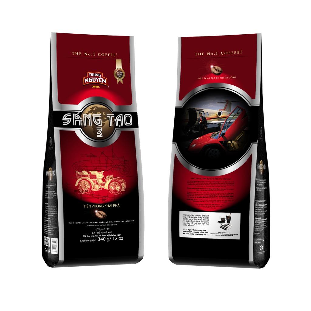 Cà phê Rang Xay Sáng Tạo 3 - Trung Nguyên Legend - 340gr (Arabica sẻ)