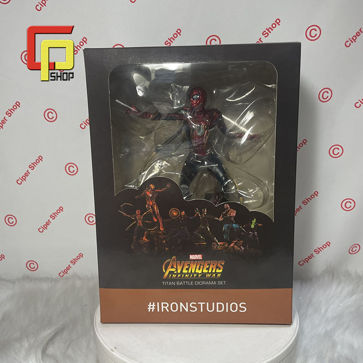 Mô hình Iron Spider Man Infinity war - Figure siêu anh hùng