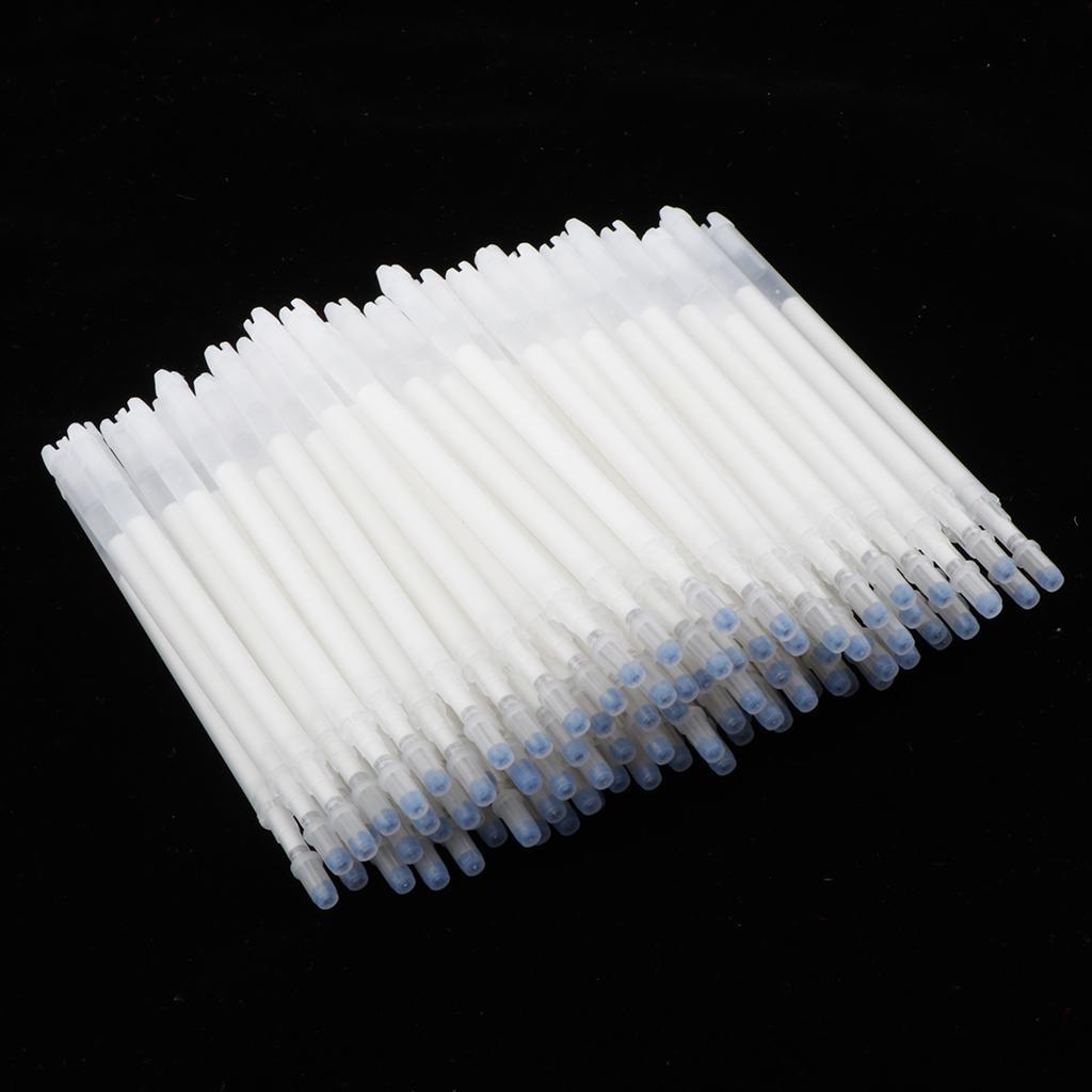 2x 100 Pieces Fabric Erasable Marking Pen Refill for