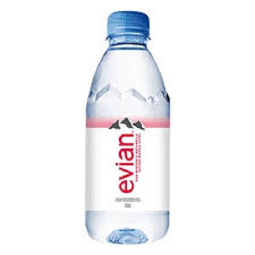 Thùng Nước khoáng evian chai nhựa 330ml
