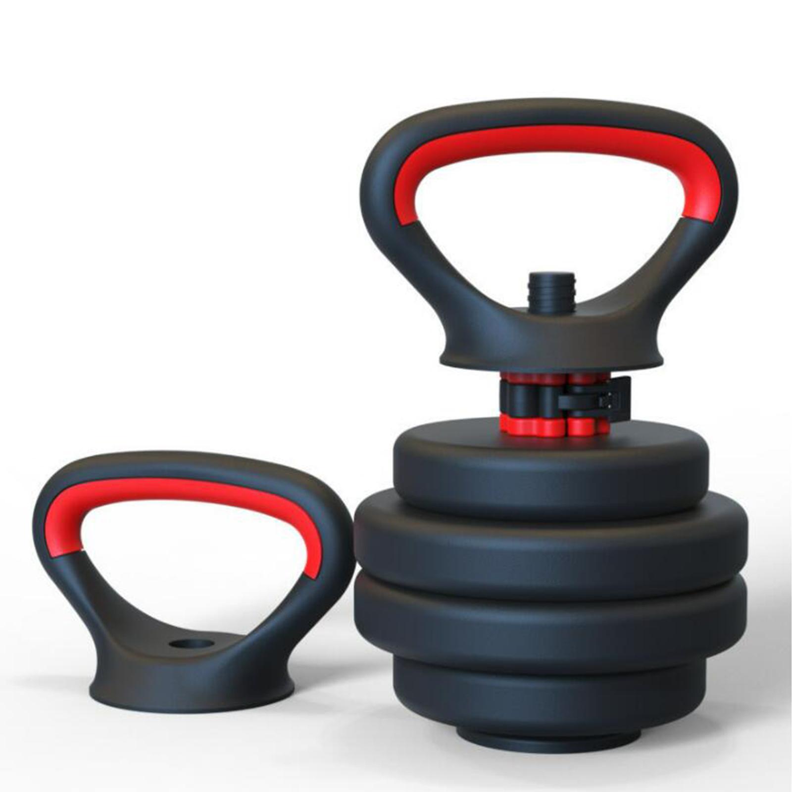 Adjustable Dumbbell Grip Exercise home and gym Strength Training Kettlebell Handle Gear