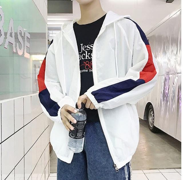 Áo khoác gió nam form rộng