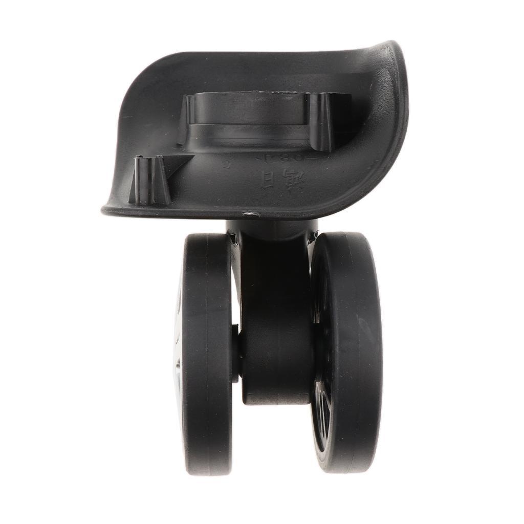 4 Pieces A58# Suitcase Luggage Wheels Replacement Swivel Mute Casters for
