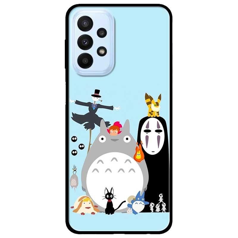 Ốp lưng dành cho Samsung A23 4G - A53 5G - A73 5G - Ghibli Nền Xanh