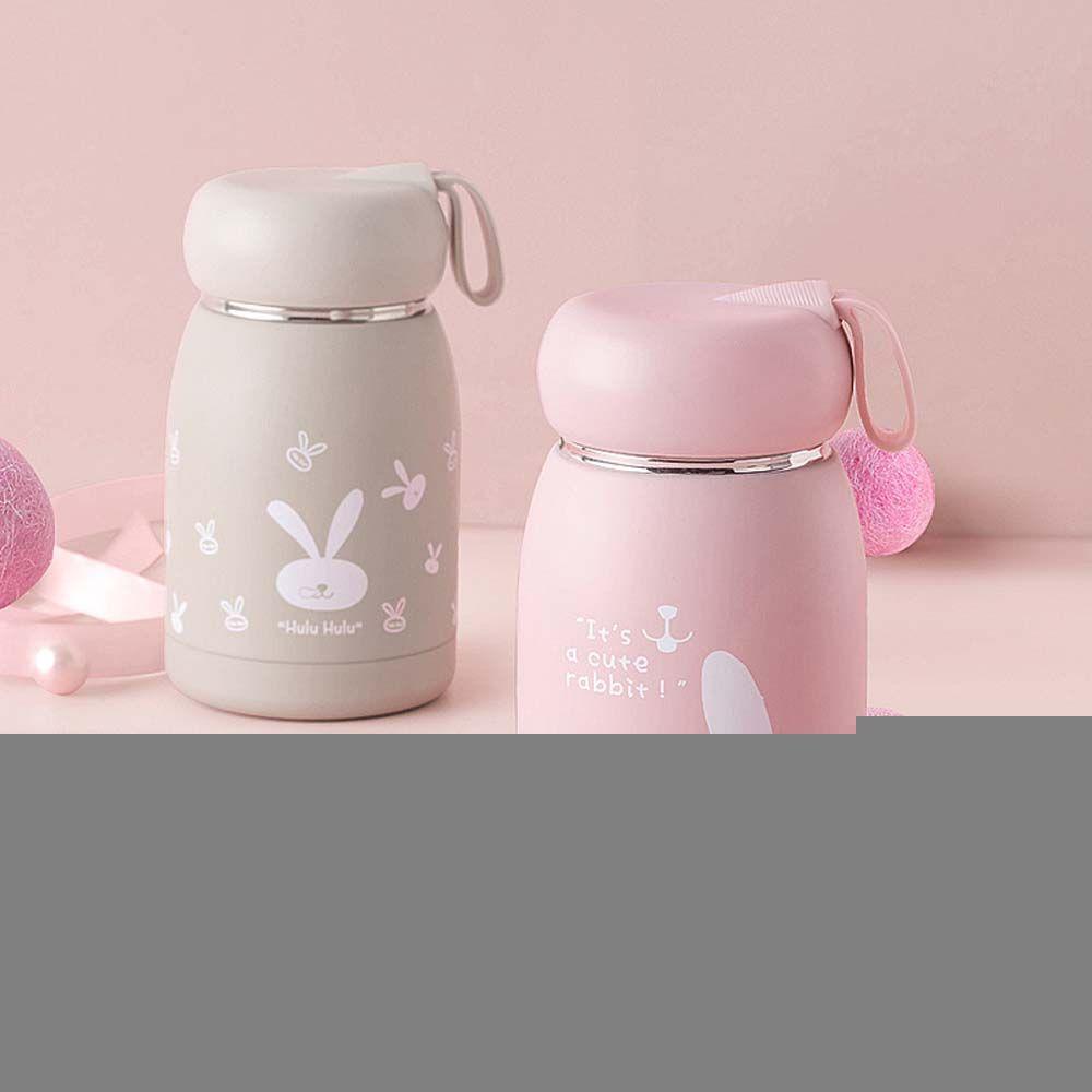 350ML Cách Nhiệt Chân Không Nước Thép Không Gỉ Nhiệt Cup Dành Cho Trẻ Em Học Sinh ĐI HỌC Nhiệt Cốc Hoạt Hình Tumbler Bình