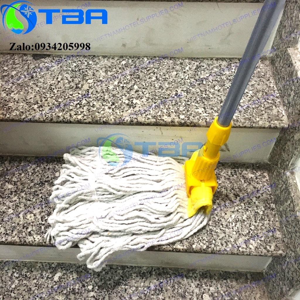 Cây lau sàn công nghiệp dạng kẹp ngàm cán hợp kim nhôm nhập nhẩu cao cấp
