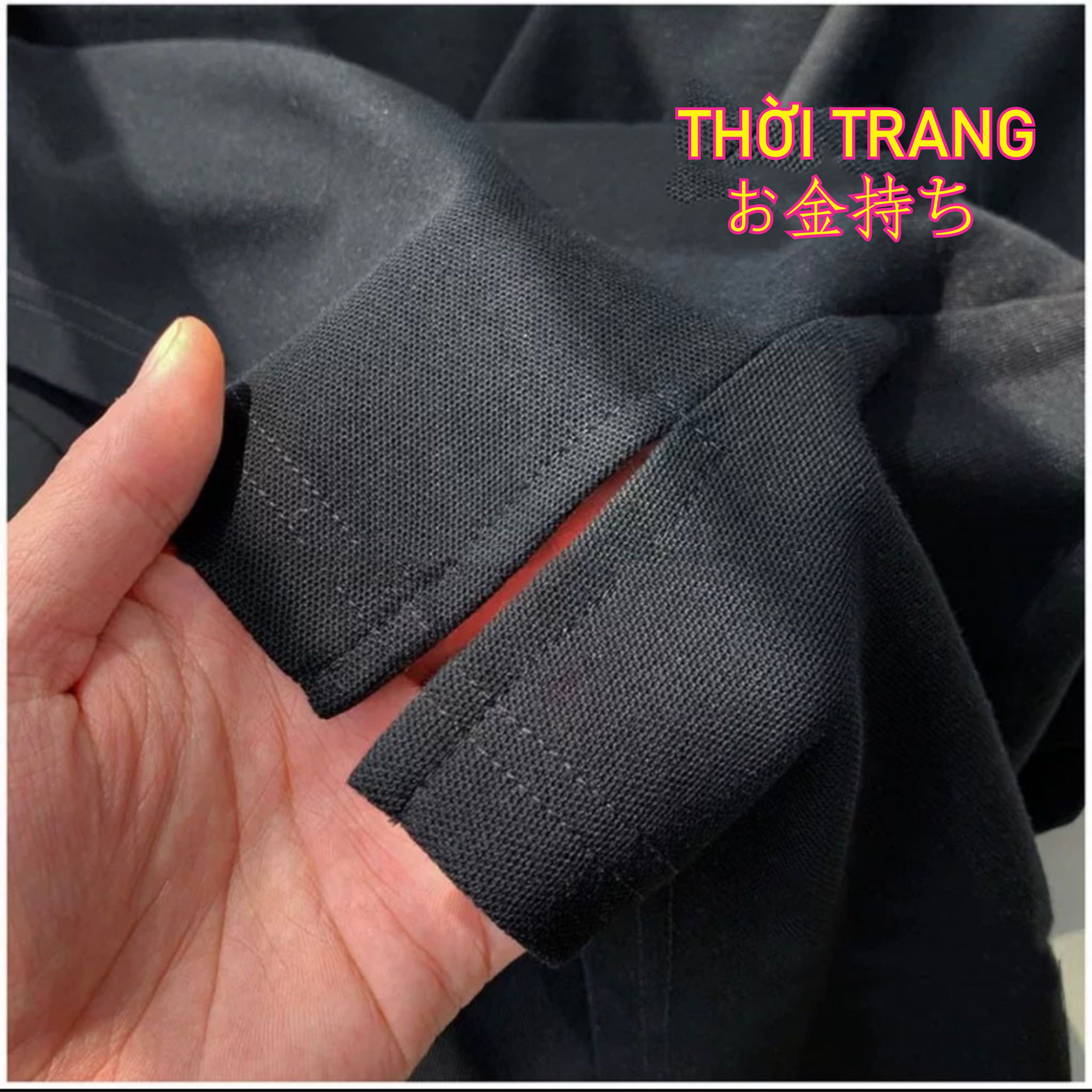 ĐẦM TRƠN ĐEN BASIC DÁNG XÒE CHỮ A CỔ POLO CÓ BIGSIZE 594 CÁ TÍNH THOẢI MÁI