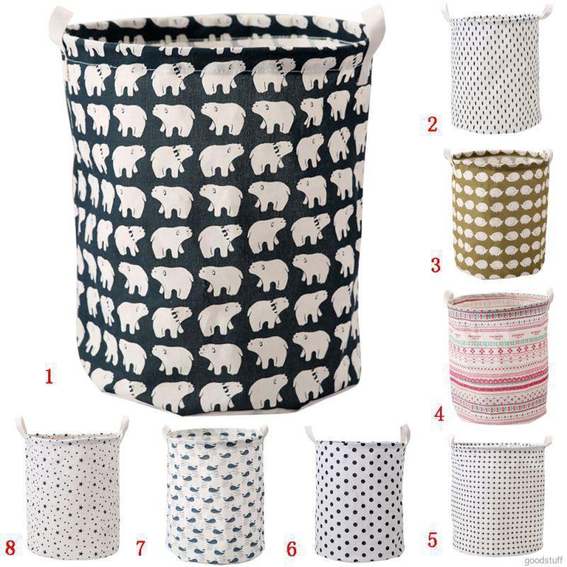 Foldable extra large laundry basket storage for clothes