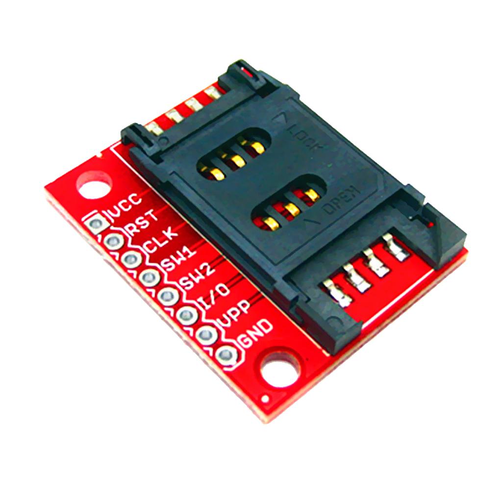 Electronic Components Development Board Module SIM Card Socket Breakout