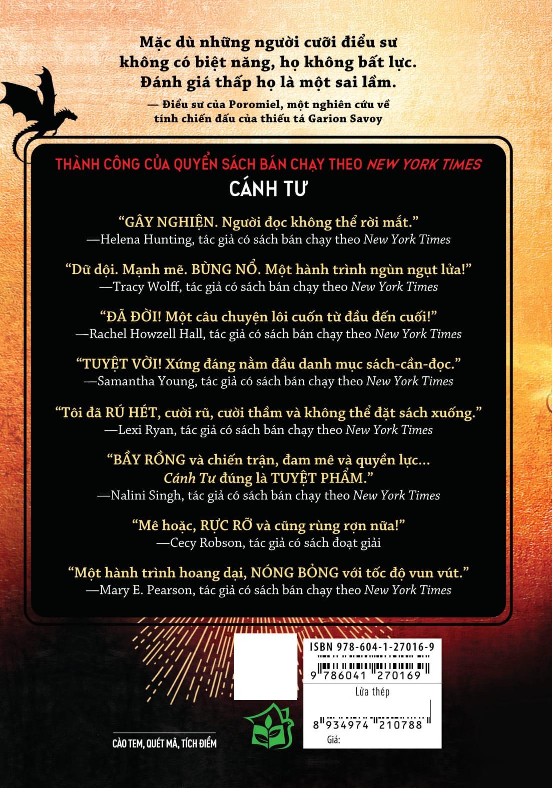 Sách - Iron Flame - Lửa Thép