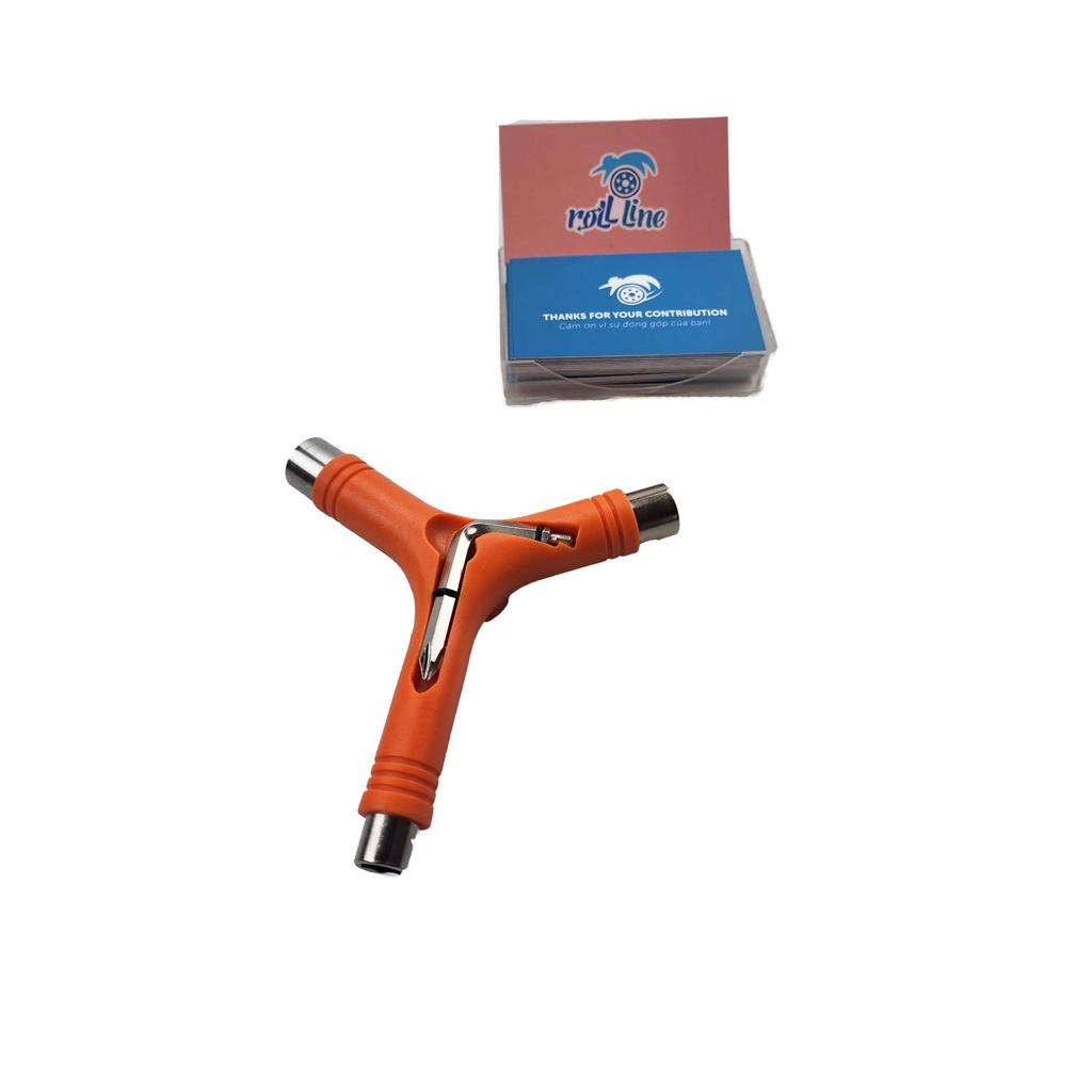 Dụng cụ sửa chữa tháo lắp ván trượt Skate Tool Y , Tool ván trượt chữ Y đa năng nhiều màu sắc với 3 đầu chắc chắn