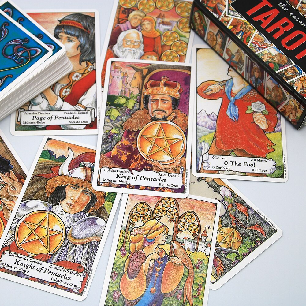 Bài Tarot The Essential Tarot Tiên Tri Cao Cấp Đá Thanh Tẩy