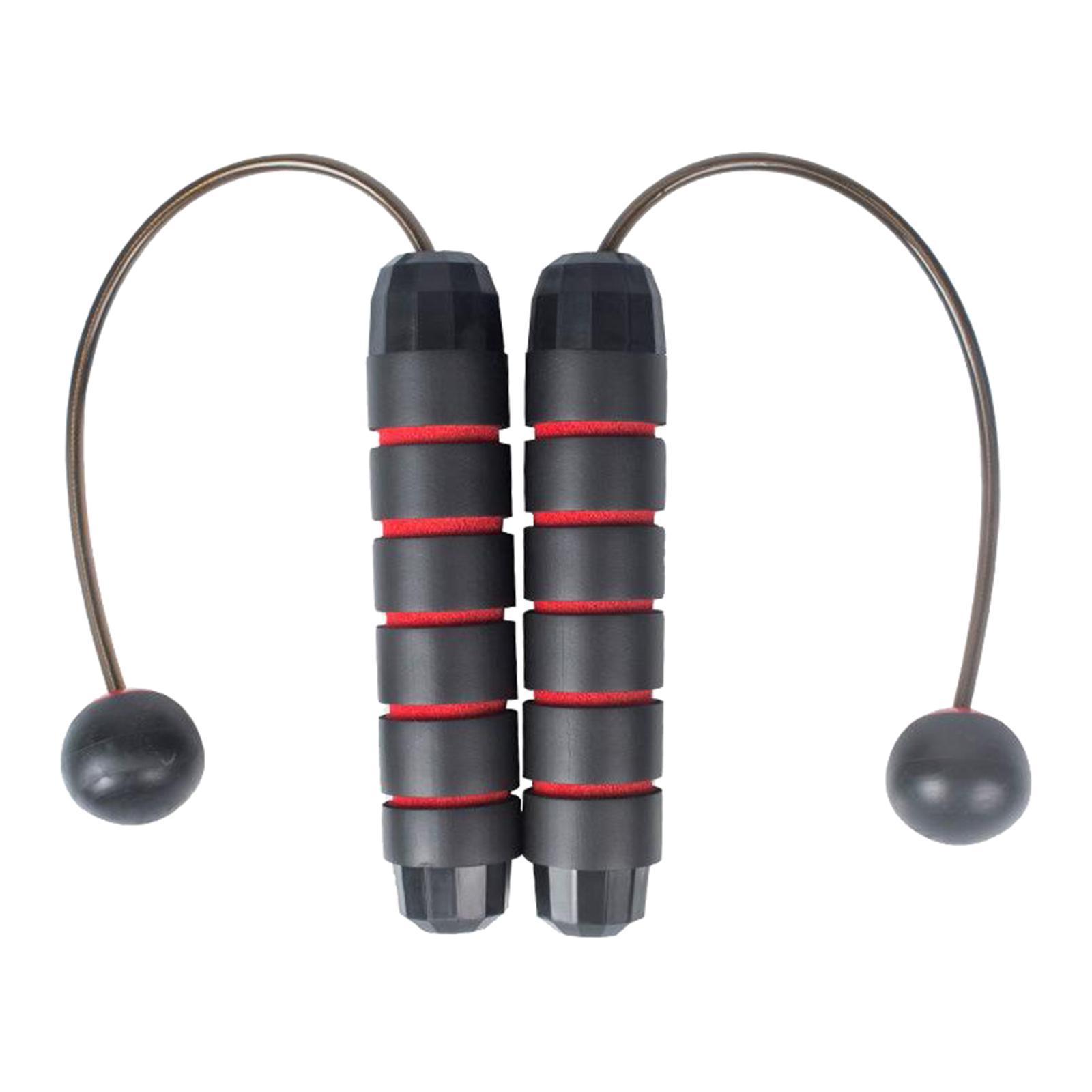 Fitness Jump Rope, Training Ropeless Skipping Rope for Fitness, Weighted Cordless Jump Rope for Men Women Kids Home Gym Exercise